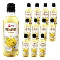 카놀라유 500ml 12개